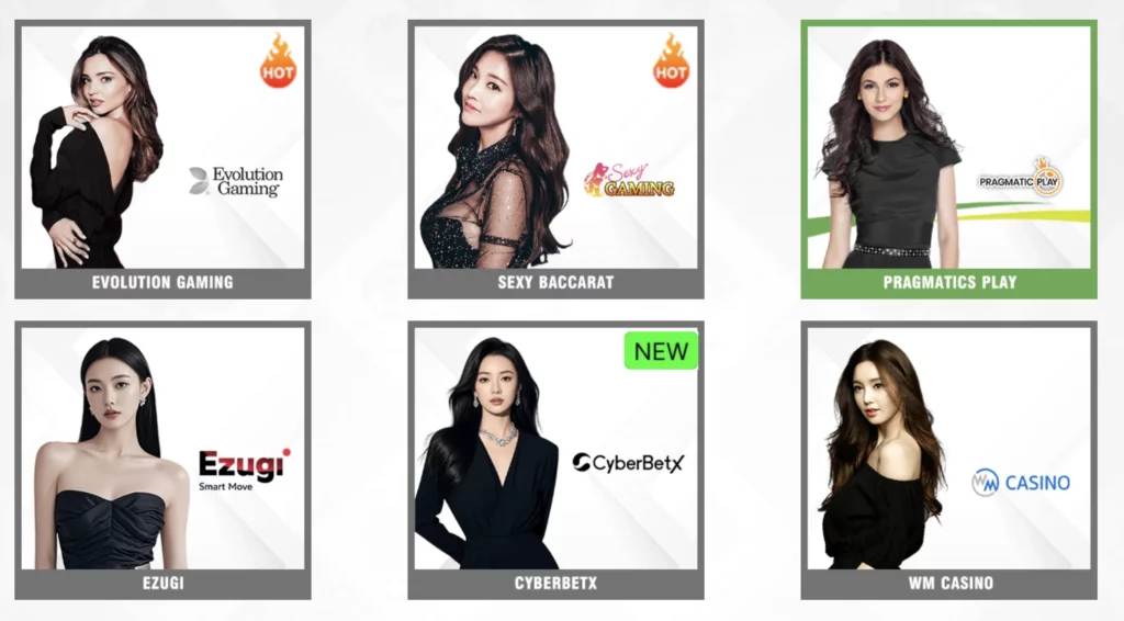 Popular Live Casino Games at U88