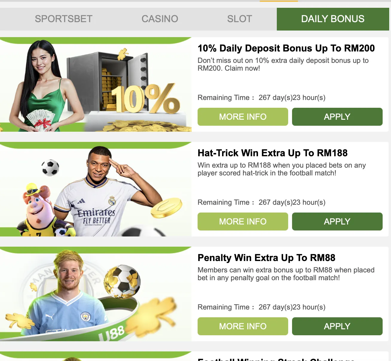 Live Casino Bonuses and Rewards